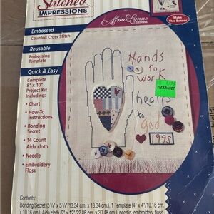 Stitched Impressions Embroidery Kit